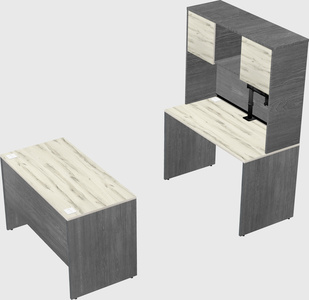 Parallel desk
