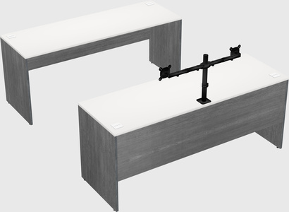 Parallel desk