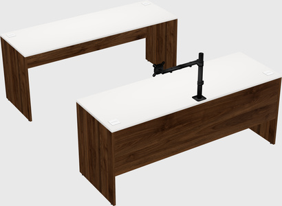 Parallel desk
