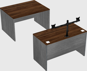 Parallel desk
