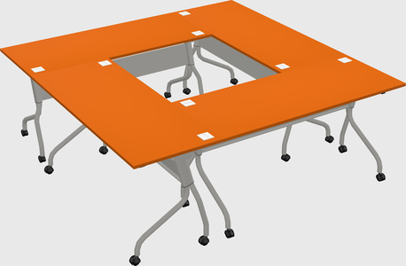 Training table workstation