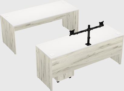 Parallel desk