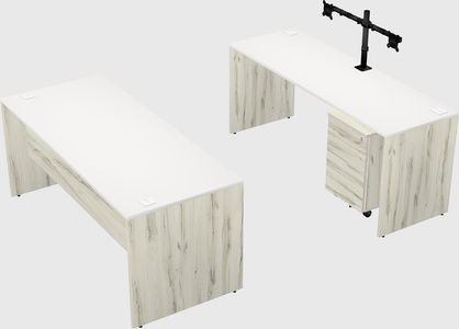 Parallel desk