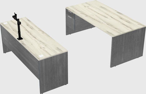 Parallel desk