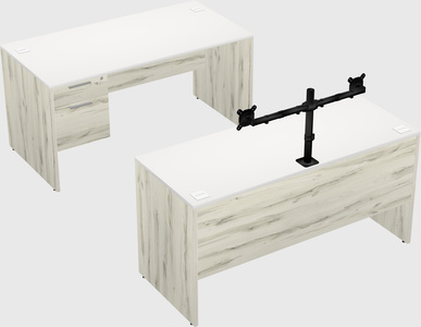 Parallel desk