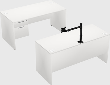 Parallel desk