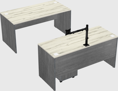 Parallel desk
