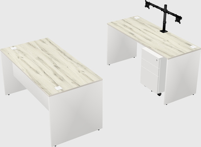 Parallel desk