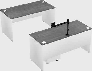 Parallel desk