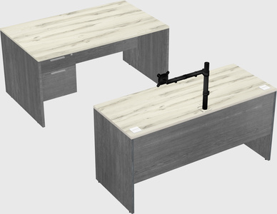 Parallel desk