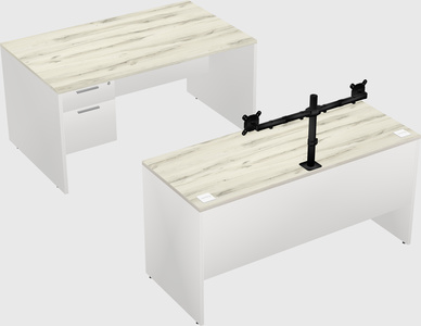 Parallel desk
