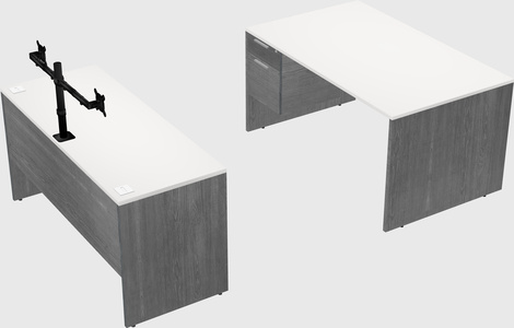Parallel desk