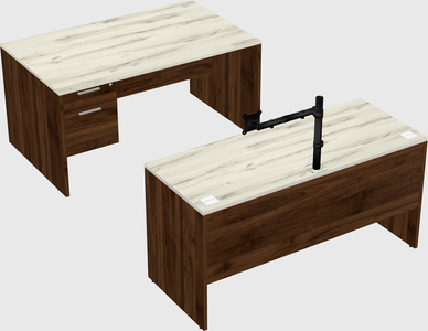 Parallel desk