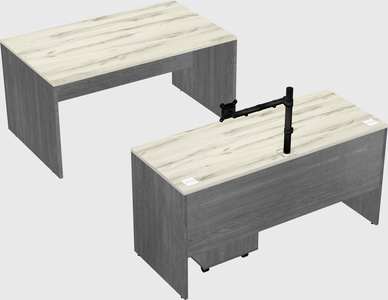 Parallel desk