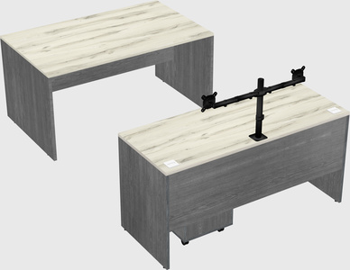 Parallel desk