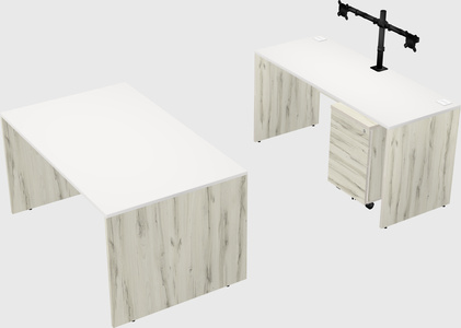 Parallel desk