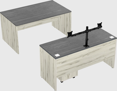 Parallel desk