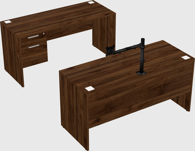 Parallel desk