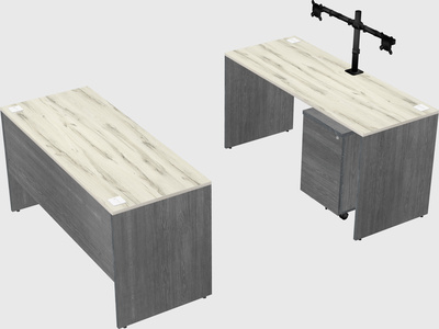 Parallel desk