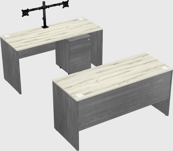 Parallel desk