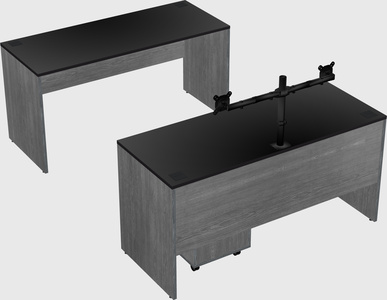 Parallel desk