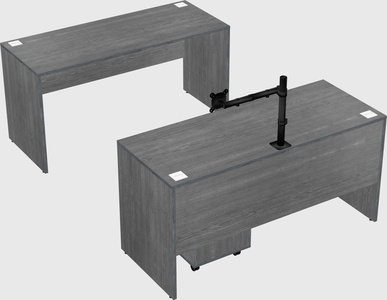 Parallel desk