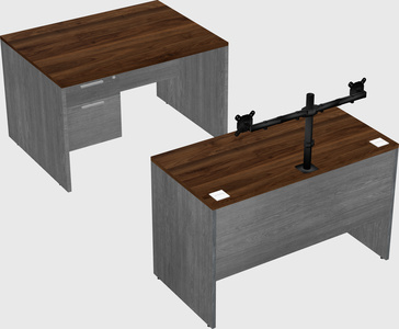 Parallel desk