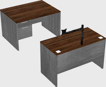 Parallel desk