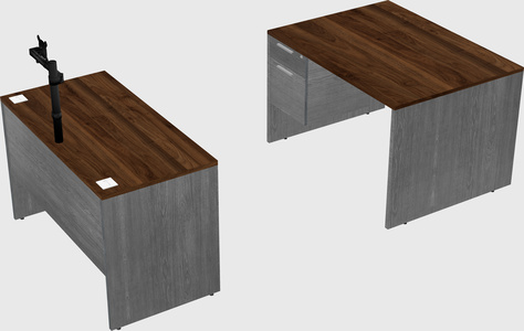 Parallel desk