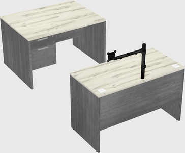 Parallel desk