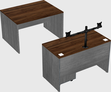 Parallel desk
