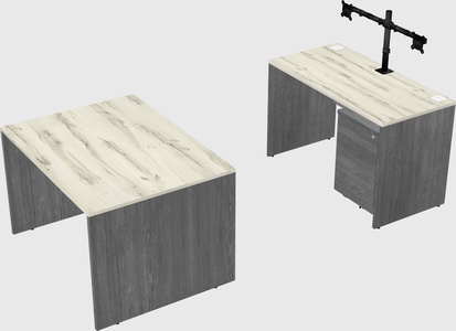 Parallel desk