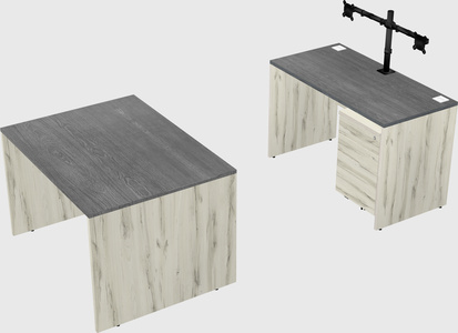 Parallel desk