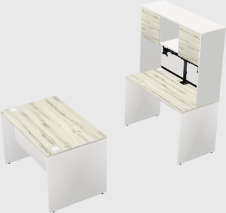 Parallel desk