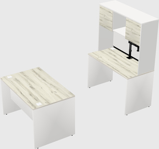Parallel desk