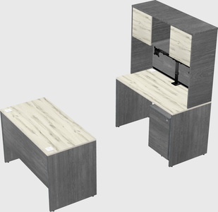 Parallel desk