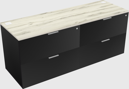 Lateral file cabinet