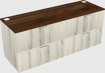 Lateral file cabinet