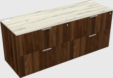 Lateral file cabinet