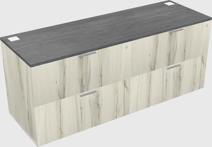 Lateral file cabinet
