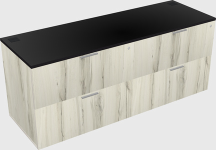 Lateral file cabinet