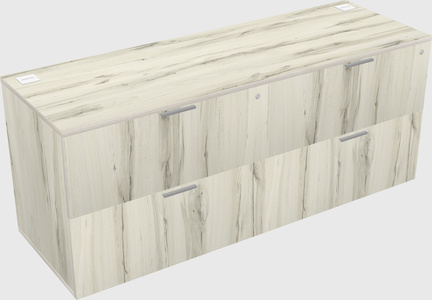 Lateral file cabinet
