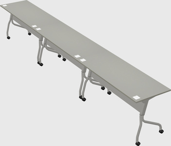 Row of training tables