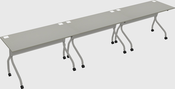 Row of training tables