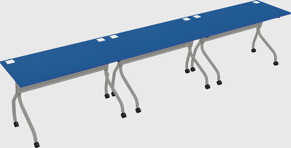 Row of training tables