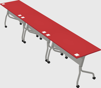Row of training tables