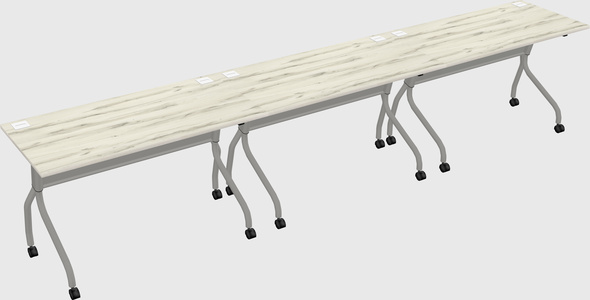 Row of training tables