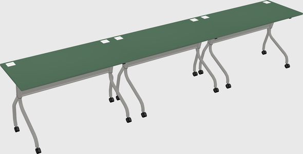 Flip-top desk