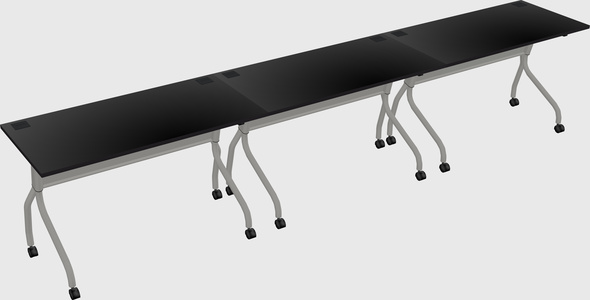 Flip-top desk