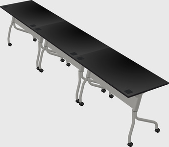 Row of training tables